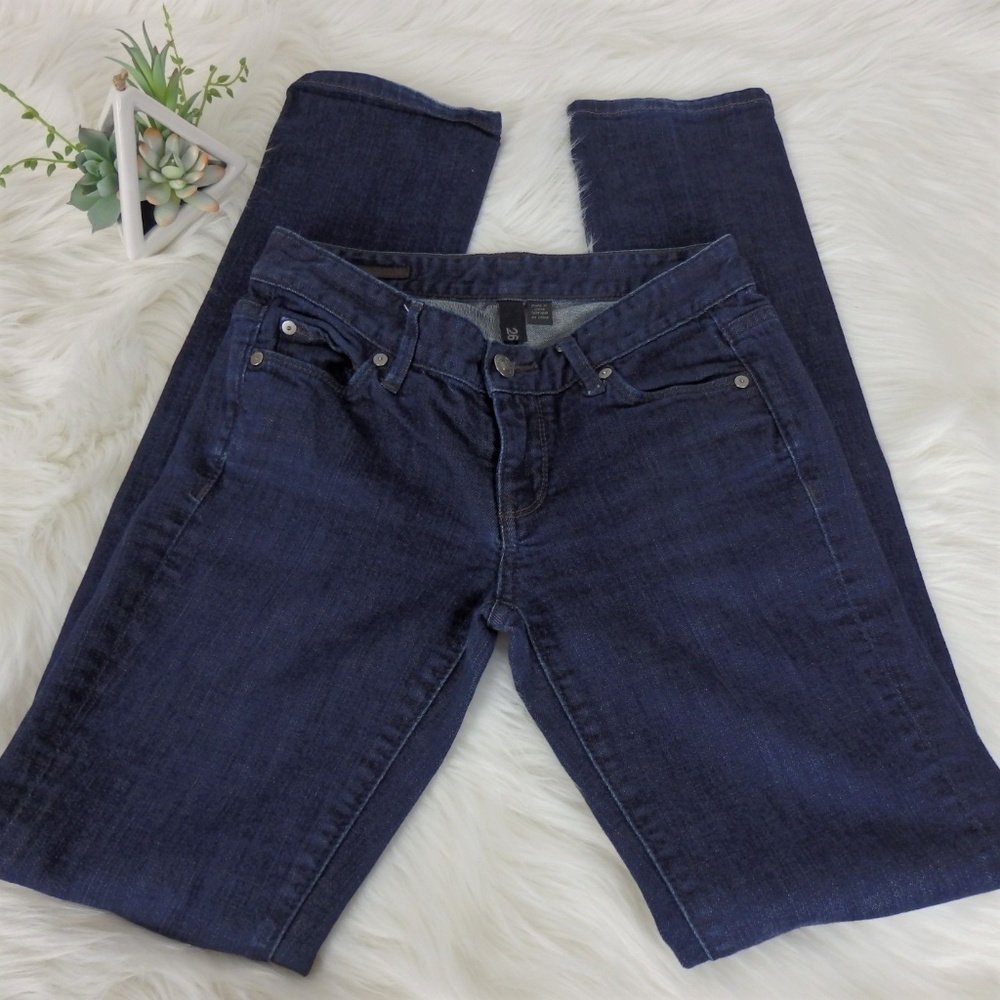Club Monaco Ella Slim Straight Skinny Jeans 26